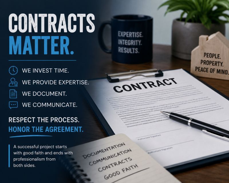 Contracts Matter with Restoration Services