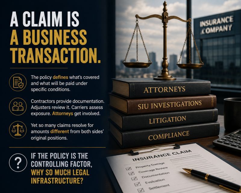 A Claim is a Business Transaction